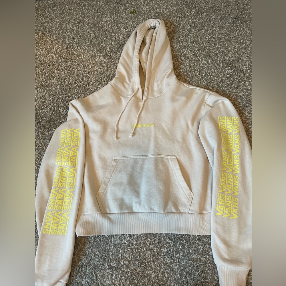Cropped Vans hoodie